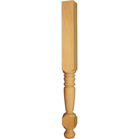Osborne Wood Products 35 1/2 x 3 Server Island Leg in Spanish Cedar 1787SPC